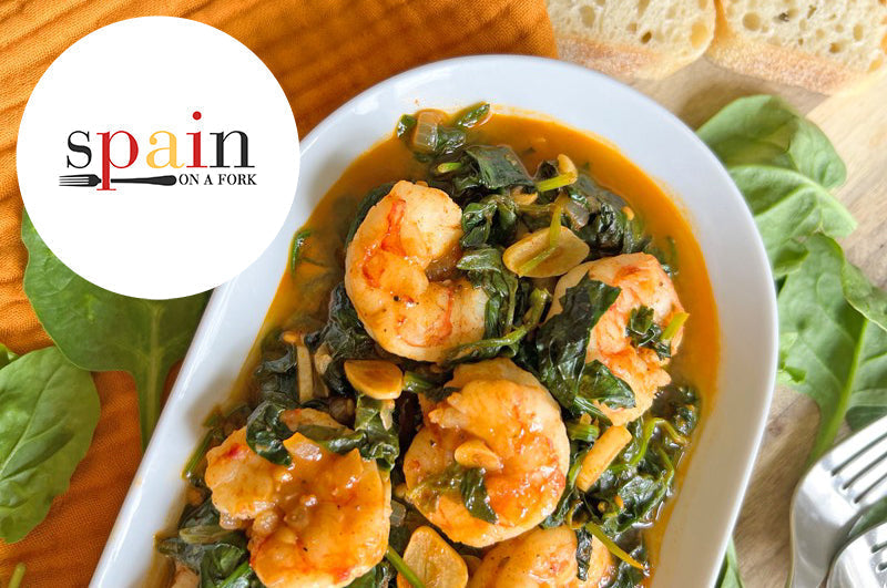 Spanish Spinach & Shrimp Recipe