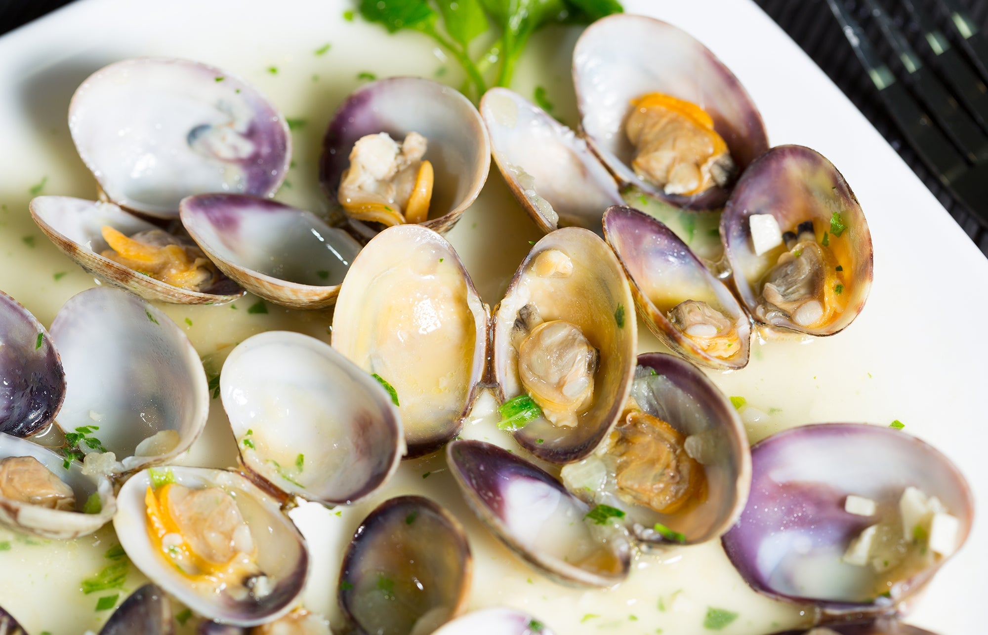 Photo of Clams in Garlic Wine Sauce