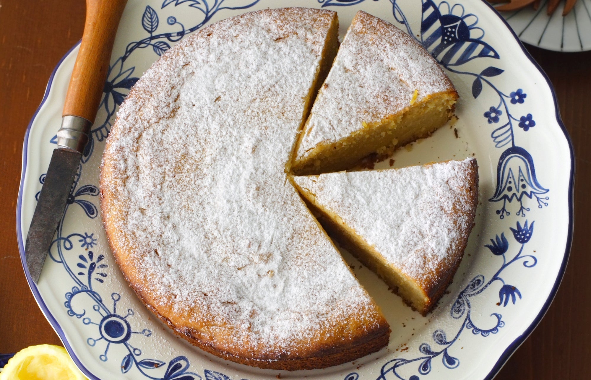 Marcona Almond Citrus Olive Oil Cake