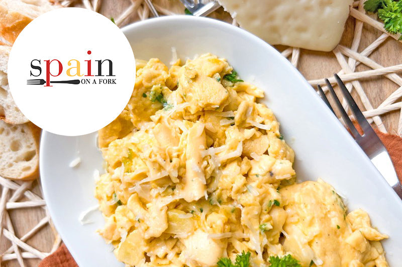 Spanish Garlic Scrambled Eggs Recipe