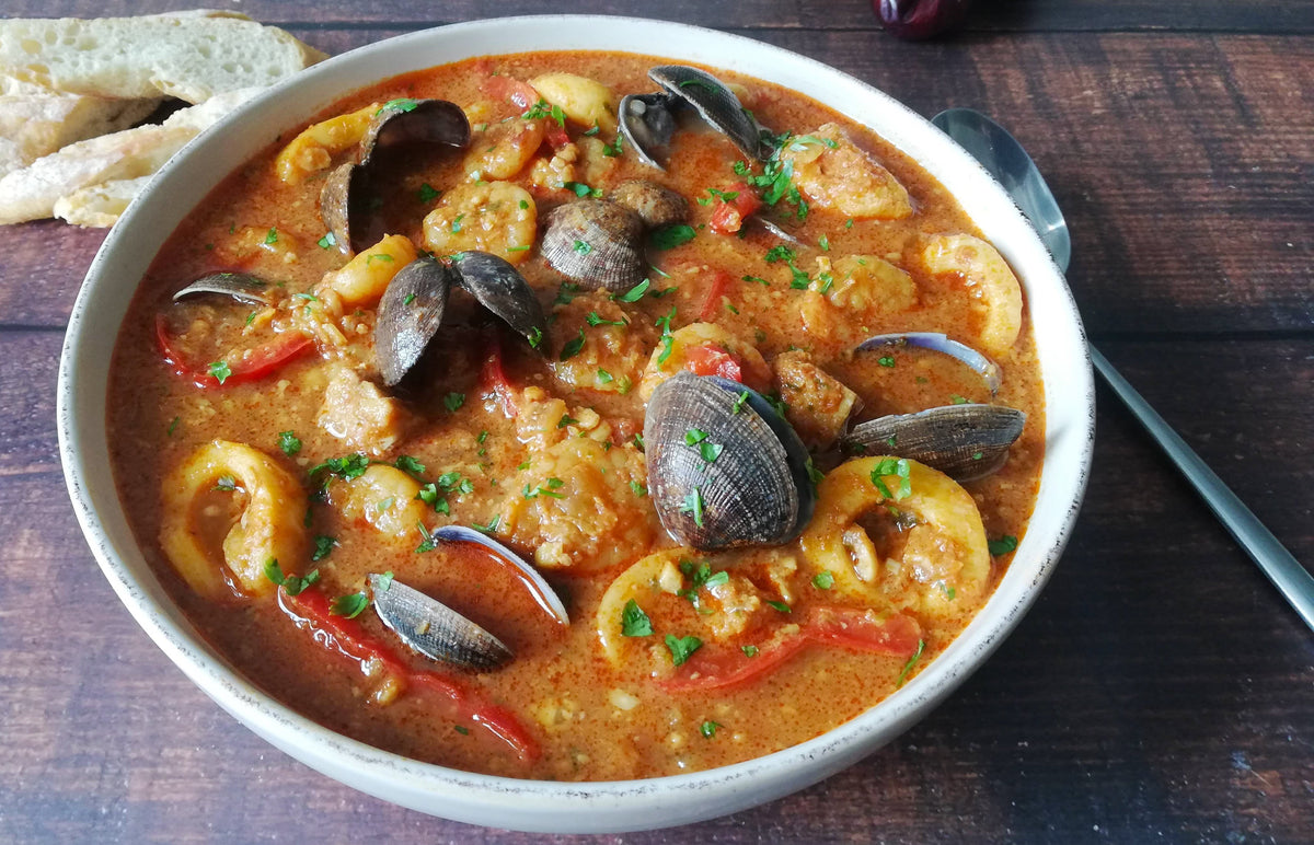 Catalan Seafood Stew with Shellfish