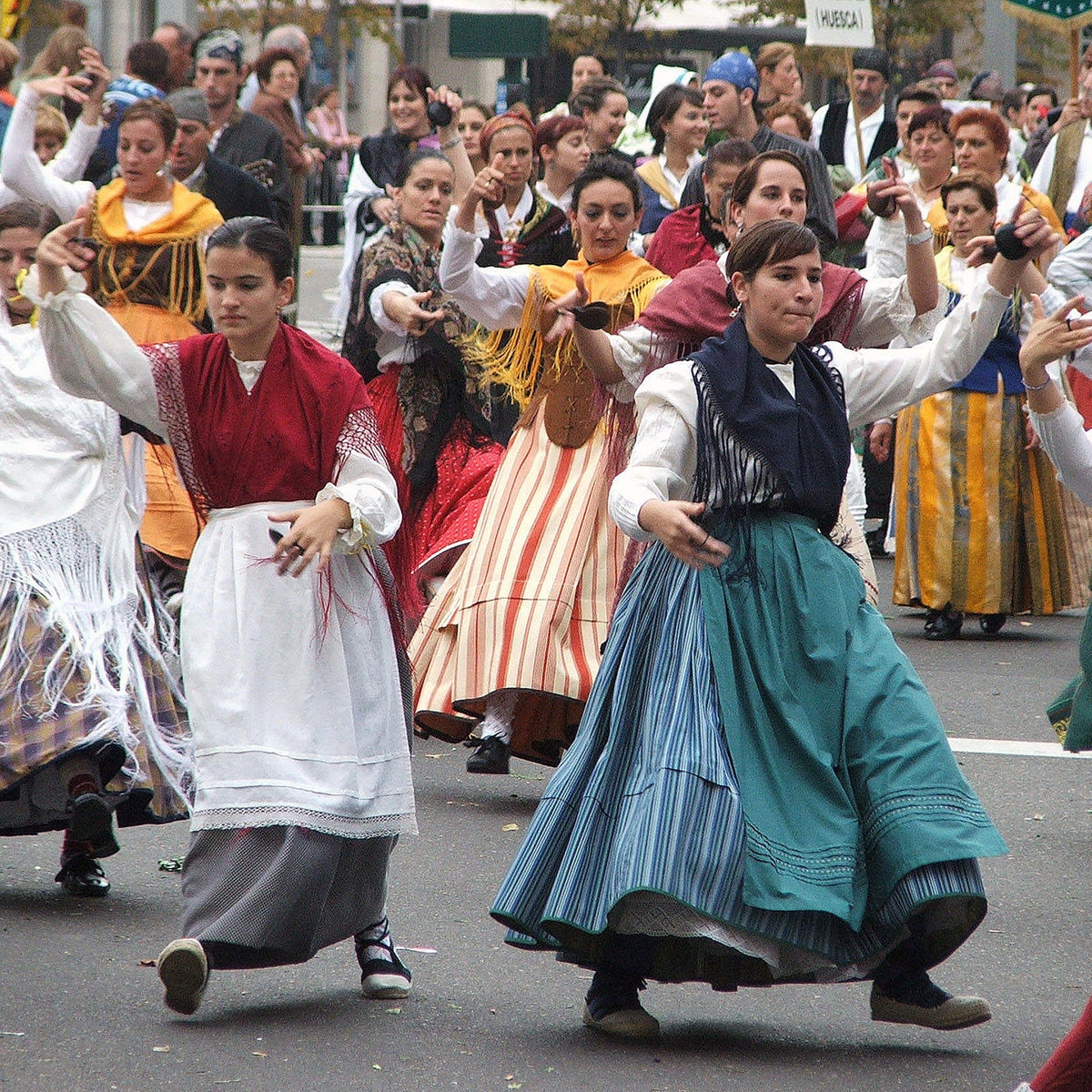 Celebrating in Spain