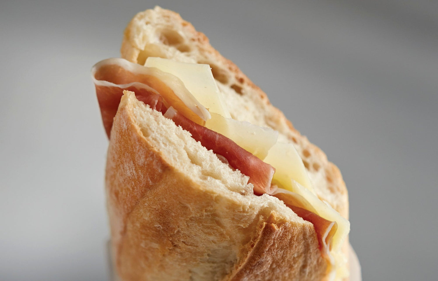 Jamón Serrano and Manchego Cheese Sandwich