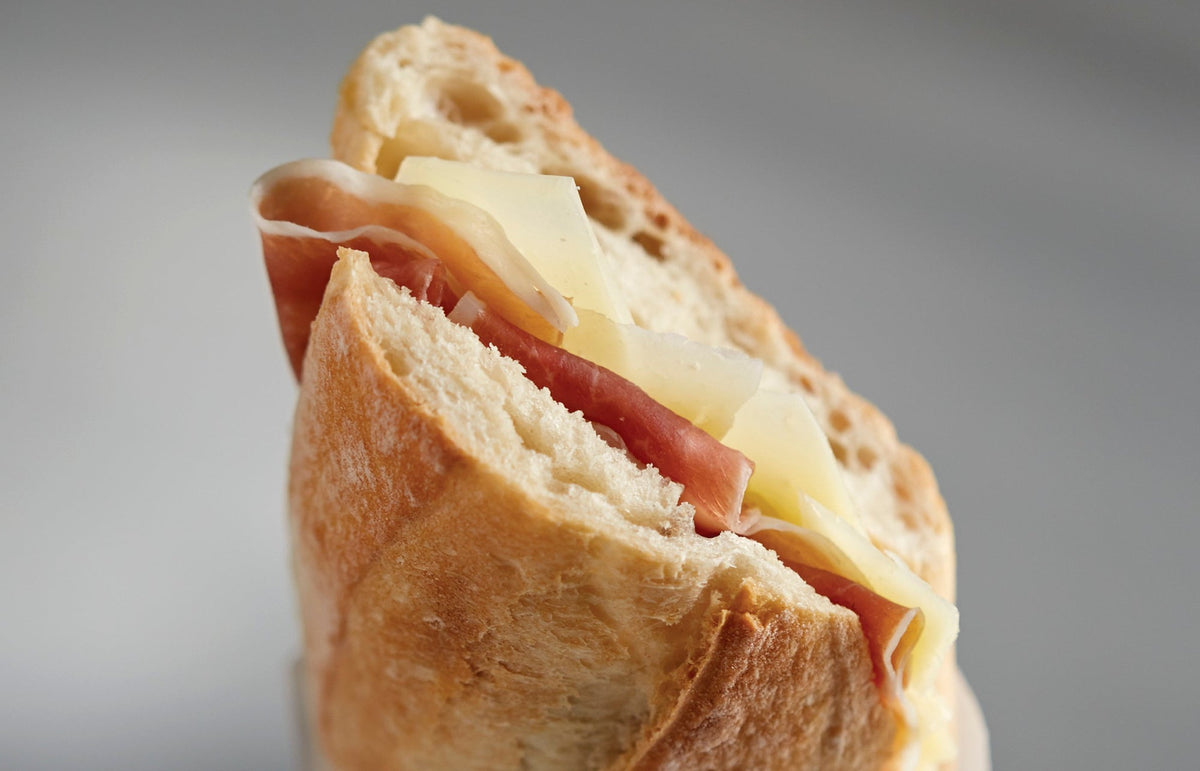 Jamón Serrano and Manchego Cheese Sandwich