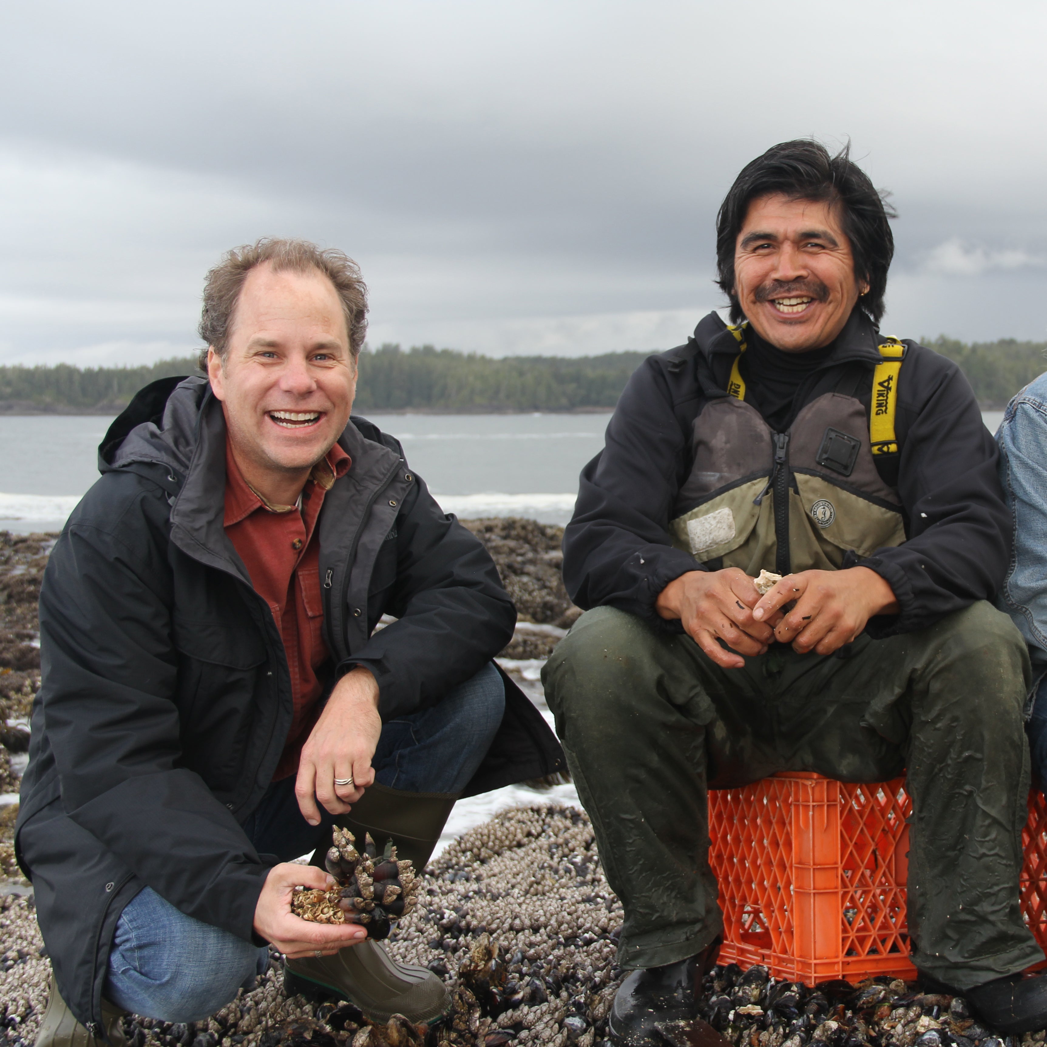 Barnacle Harvest at the Edge of the World