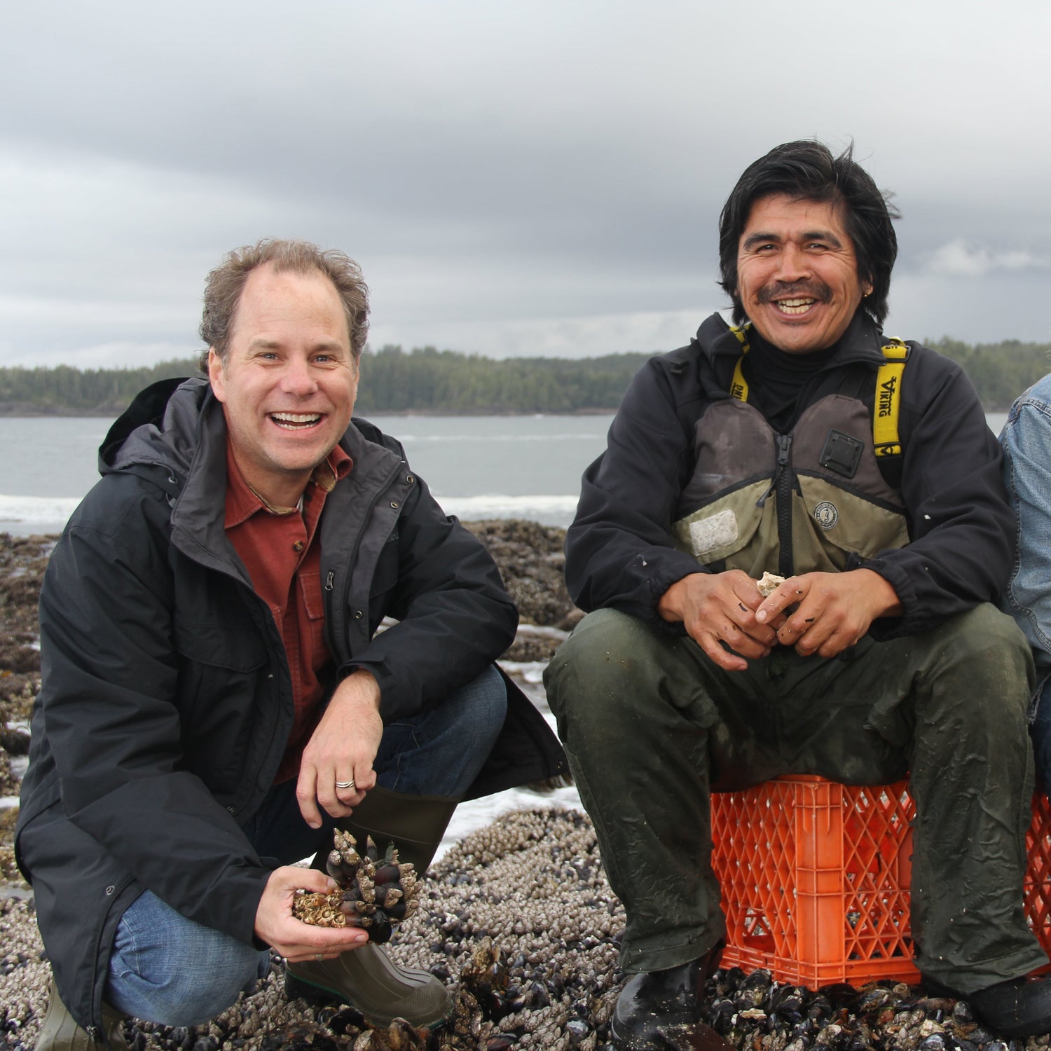 Barnacle Harvest at the Edge of the World