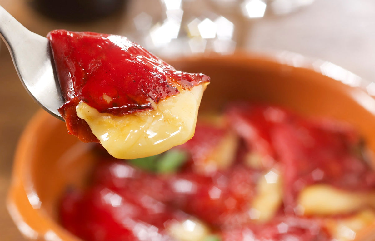 Piquillo Peppers Stuffed with Tetilla Cheese