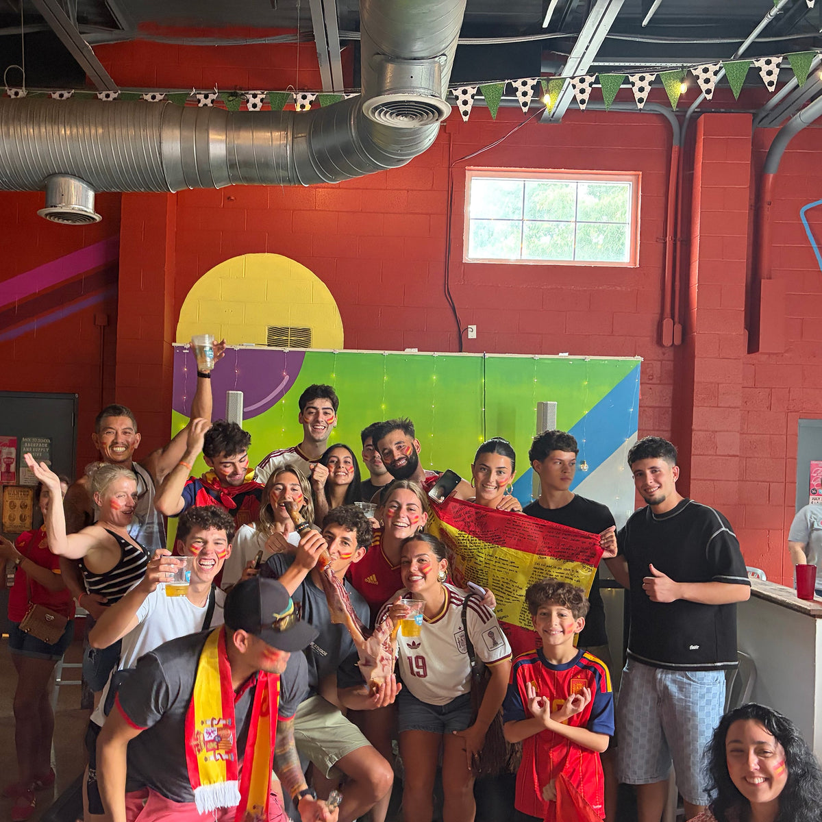 Spain Celebrates Victory Together