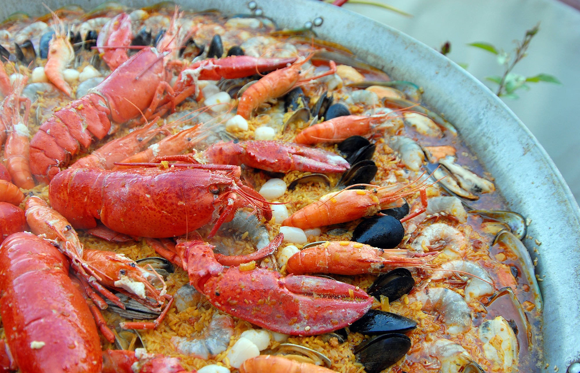 Ultimate Mixed Paella with Lobsters