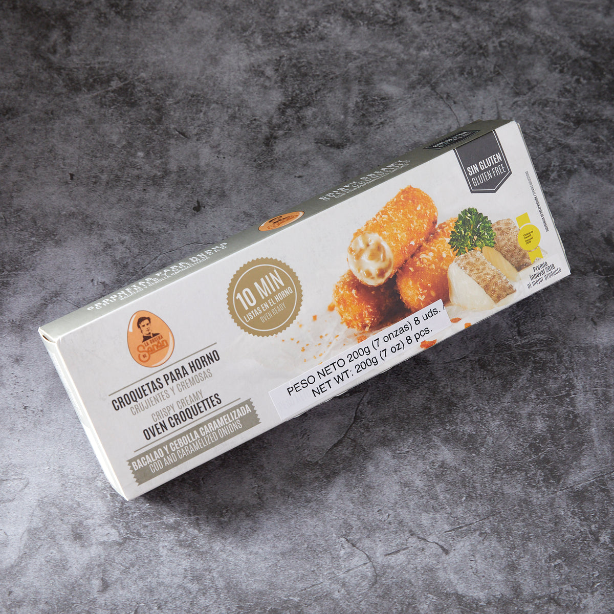 Cod and Caramelized Onion Croquetas by Senén (for Oven)