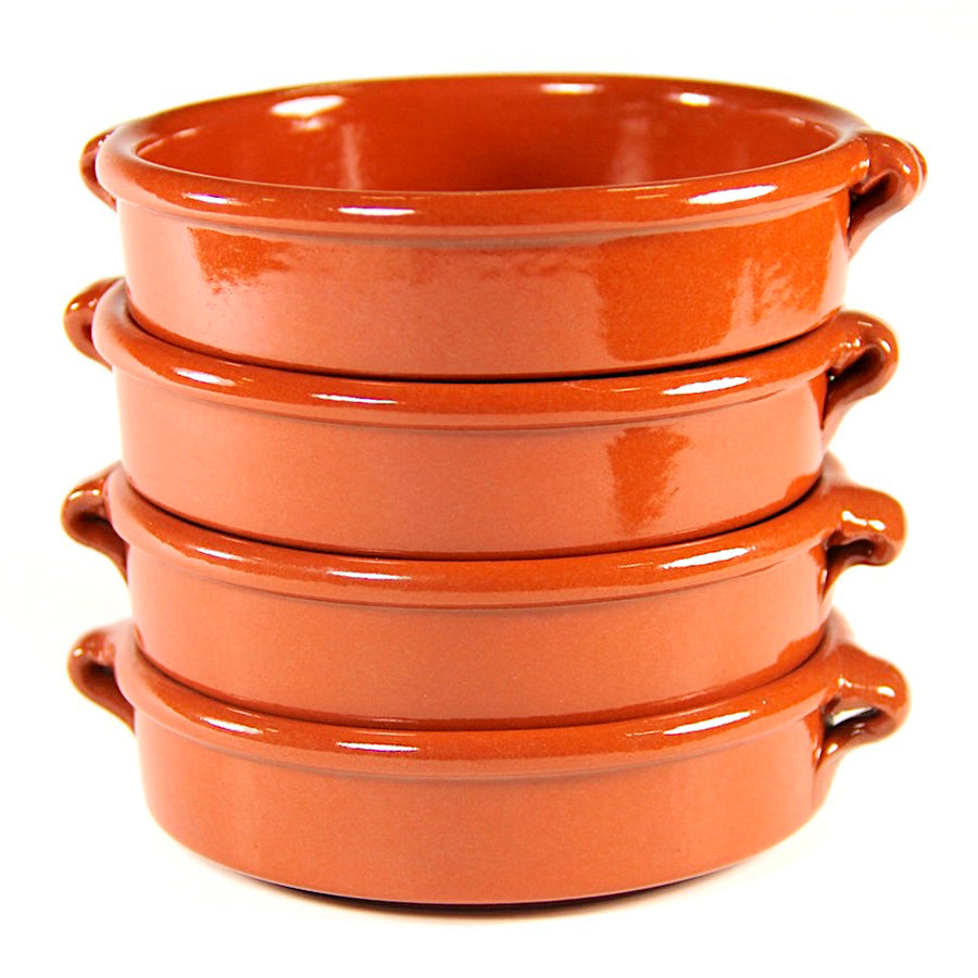 Terra Cotta Cazuelas - 4.5 Inches (4 Dishes)