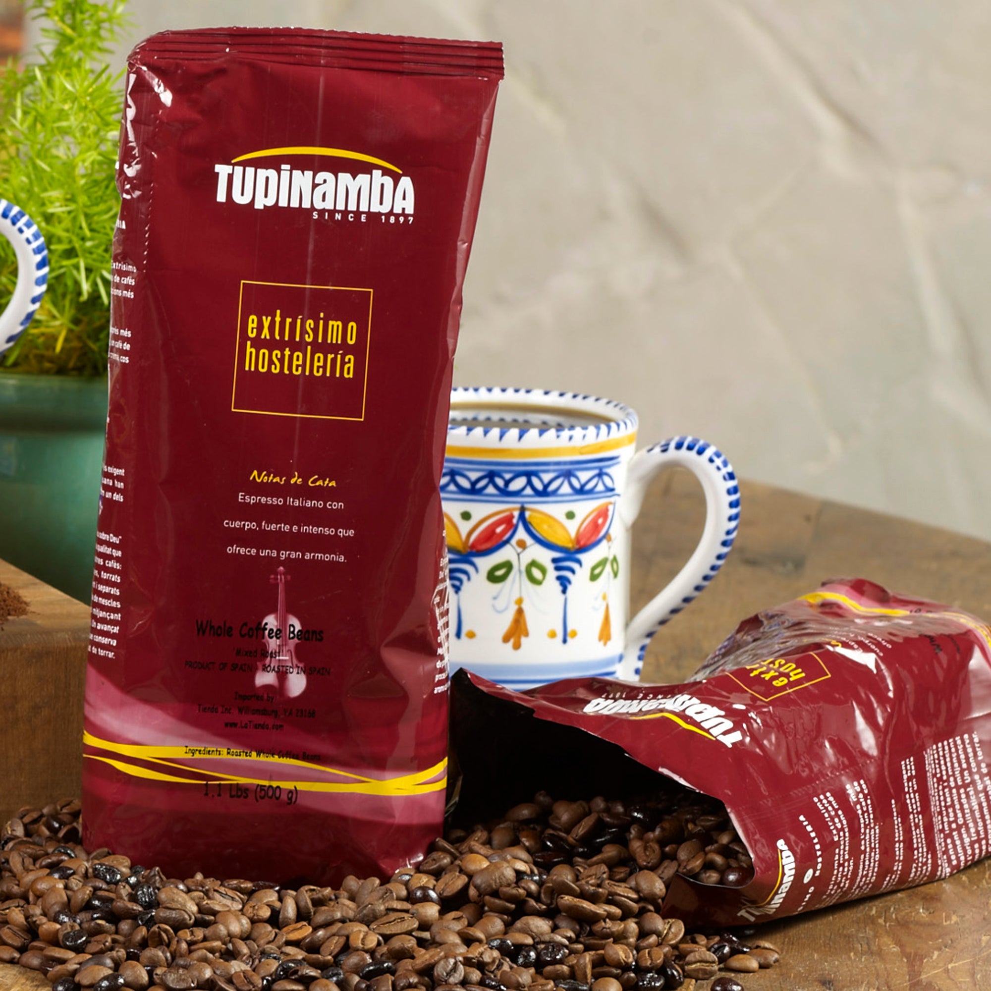 Whole Bean Mixed Torrefacto Coffee by Tupinamba