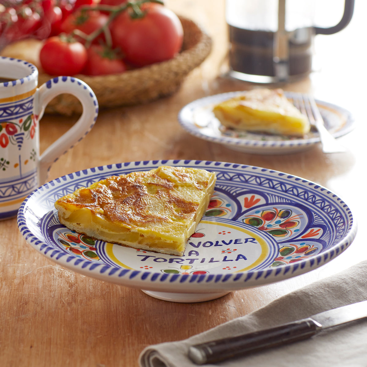 Spanish Tortilla Flipper & Server