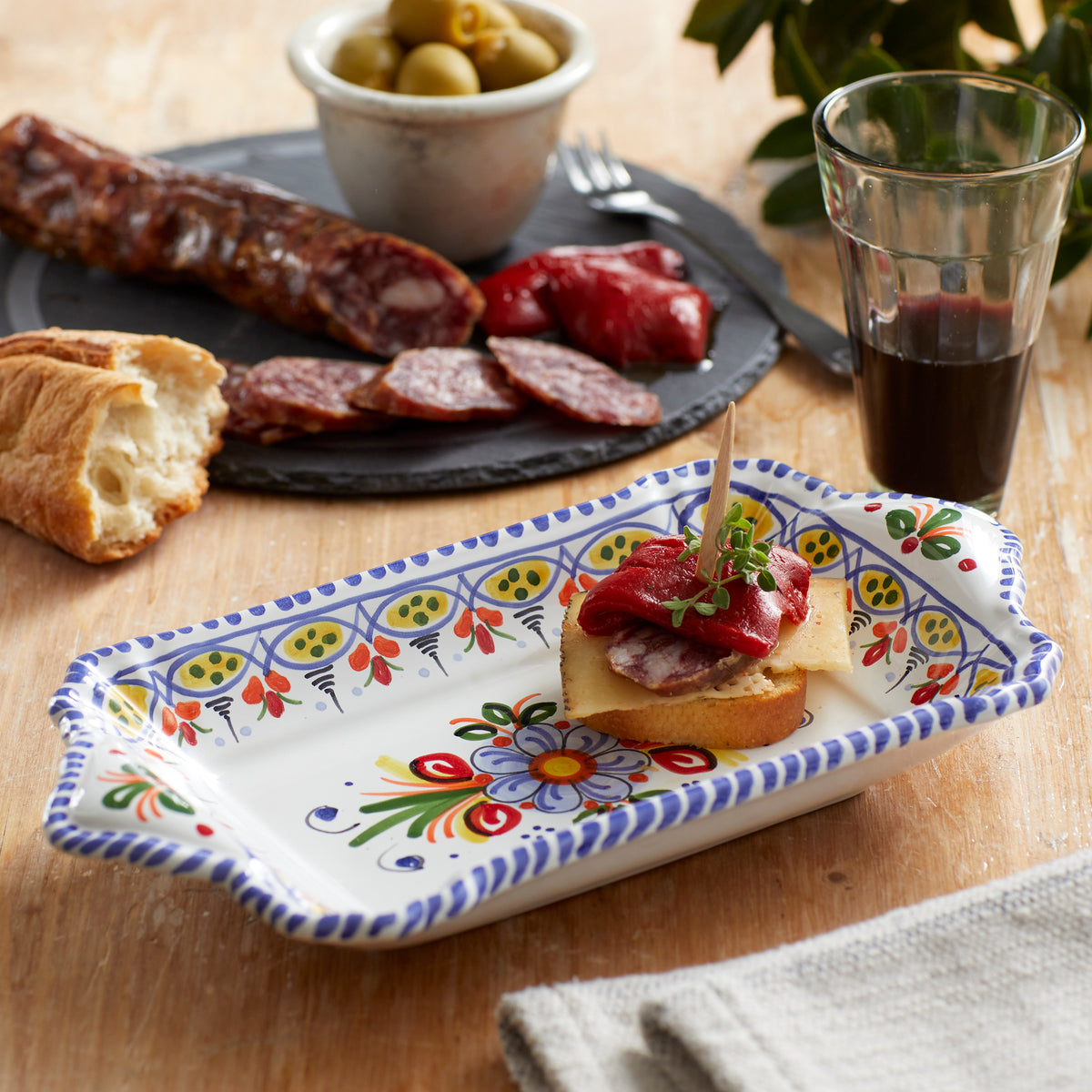 Ceramic Tapas Serving Dish