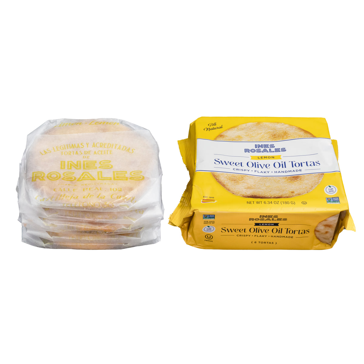 Candied Lemon Tortas de Aceite Crisps by Ines Rosales