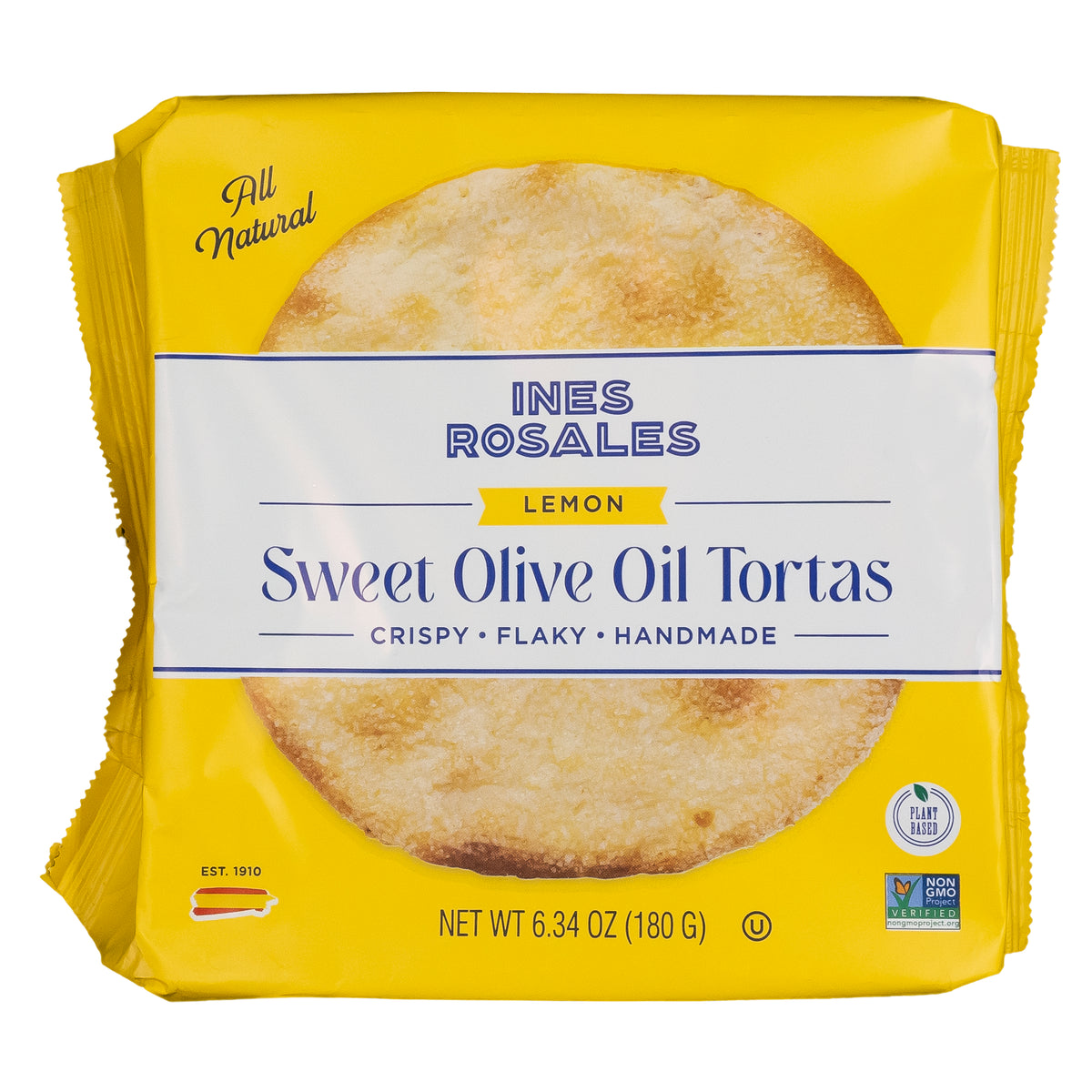Candied Lemon Tortas de Aceite Crisps by Ines Rosales