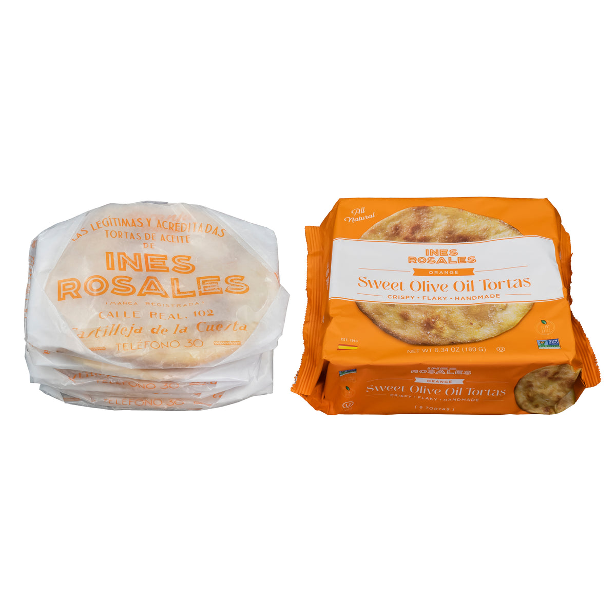 Seville Orange Tortas de Aceite Crisps by Ines Rosales