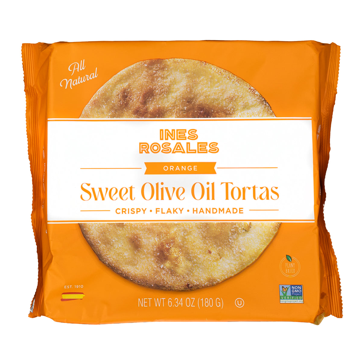 Seville Orange Tortas de Aceite Crisps by Ines Rosales