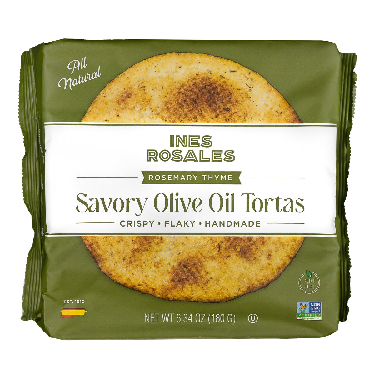 Rosemary & Thyme Tortas de Aceite Crisps by Ines Rosales