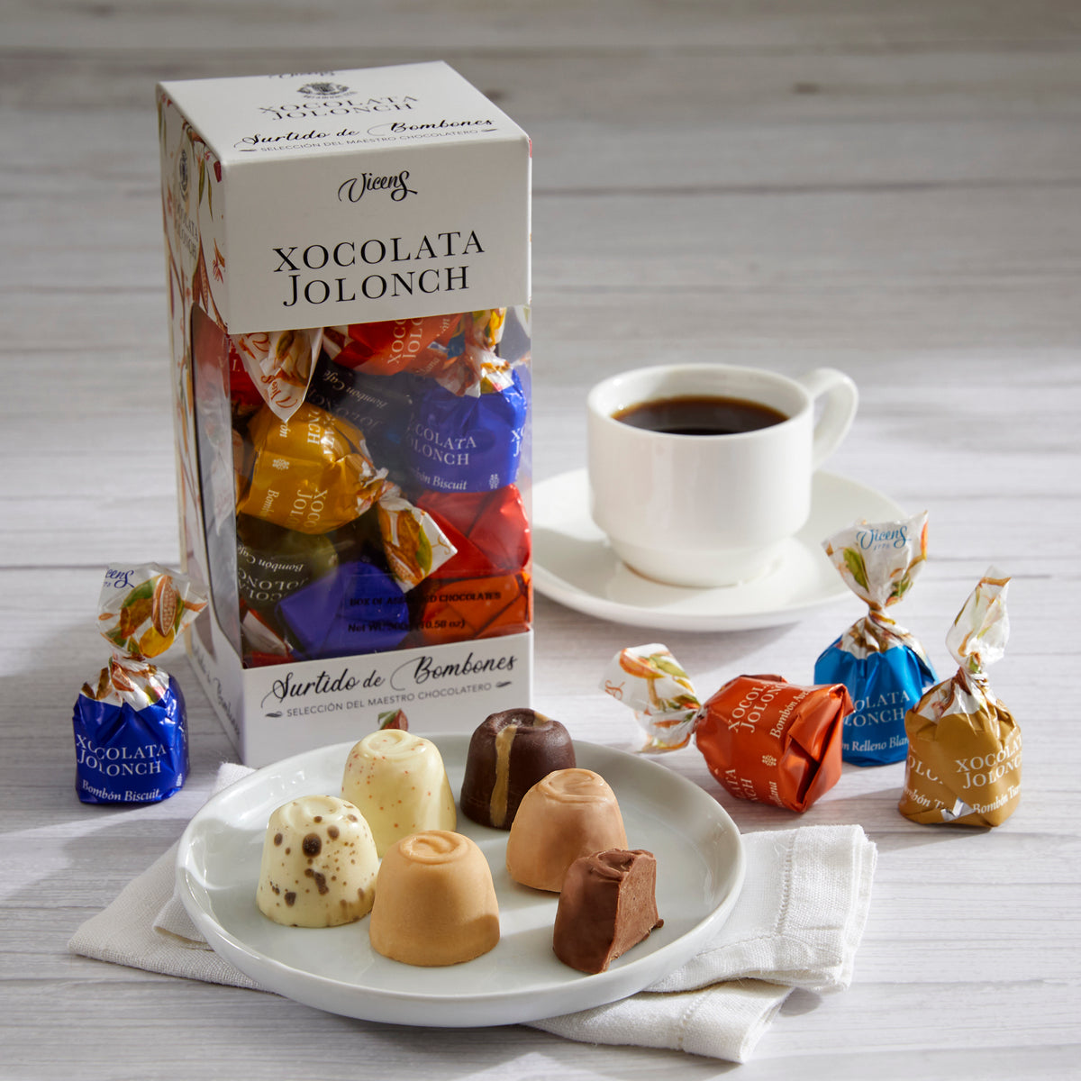 Chocolate Bonbon Gift Assortment by Jolonch (22 Pieces)