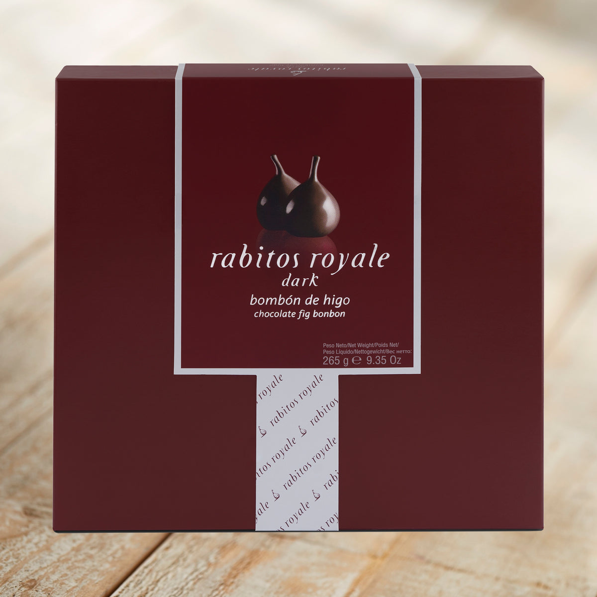 Rabitos Royale Dark Chocolate Fig Bonbons (15 Pieces)