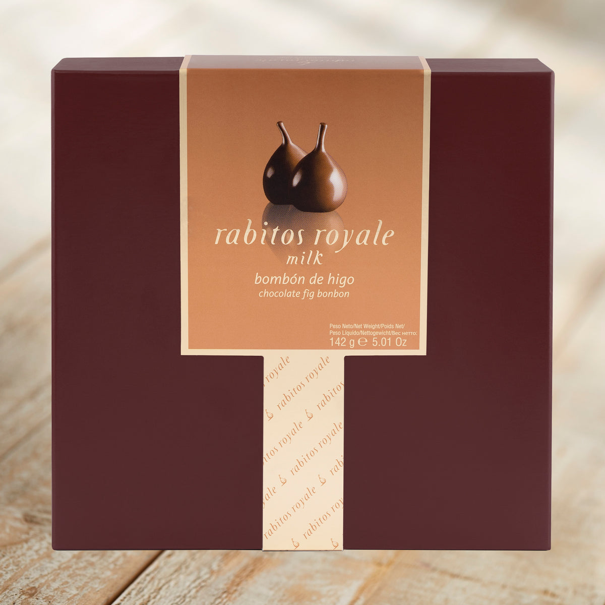 Salted Caramel Stuffed Rabitos Royale Fig Bonbons (8 Pieces)