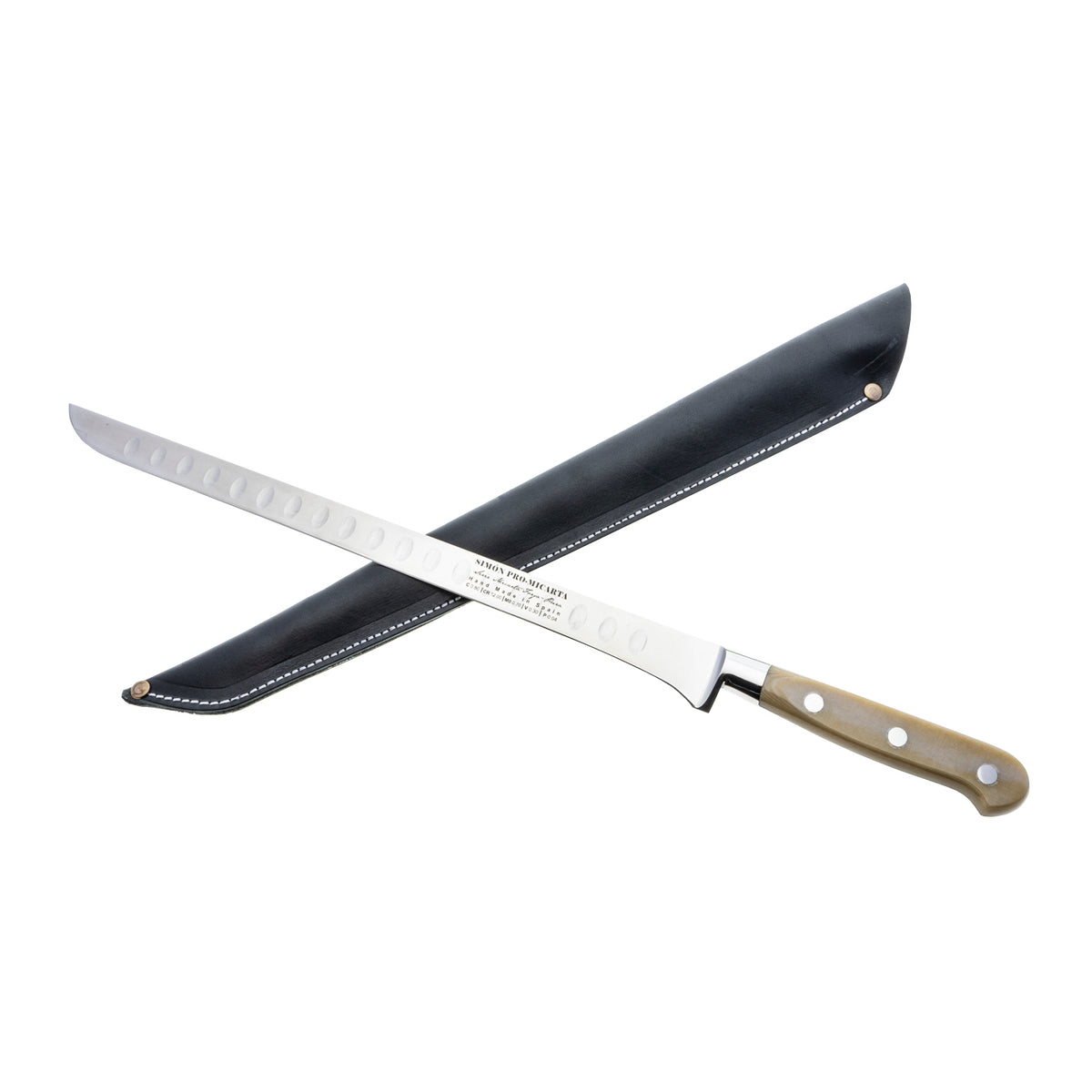 Premium Forged Steel Ham Knife by Cuchillerías Simón