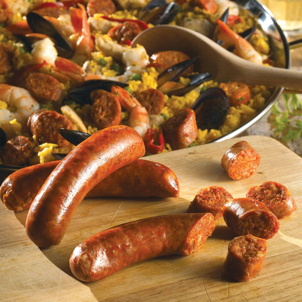 Artisan Cooking Chorizo Sausage by Peregrino