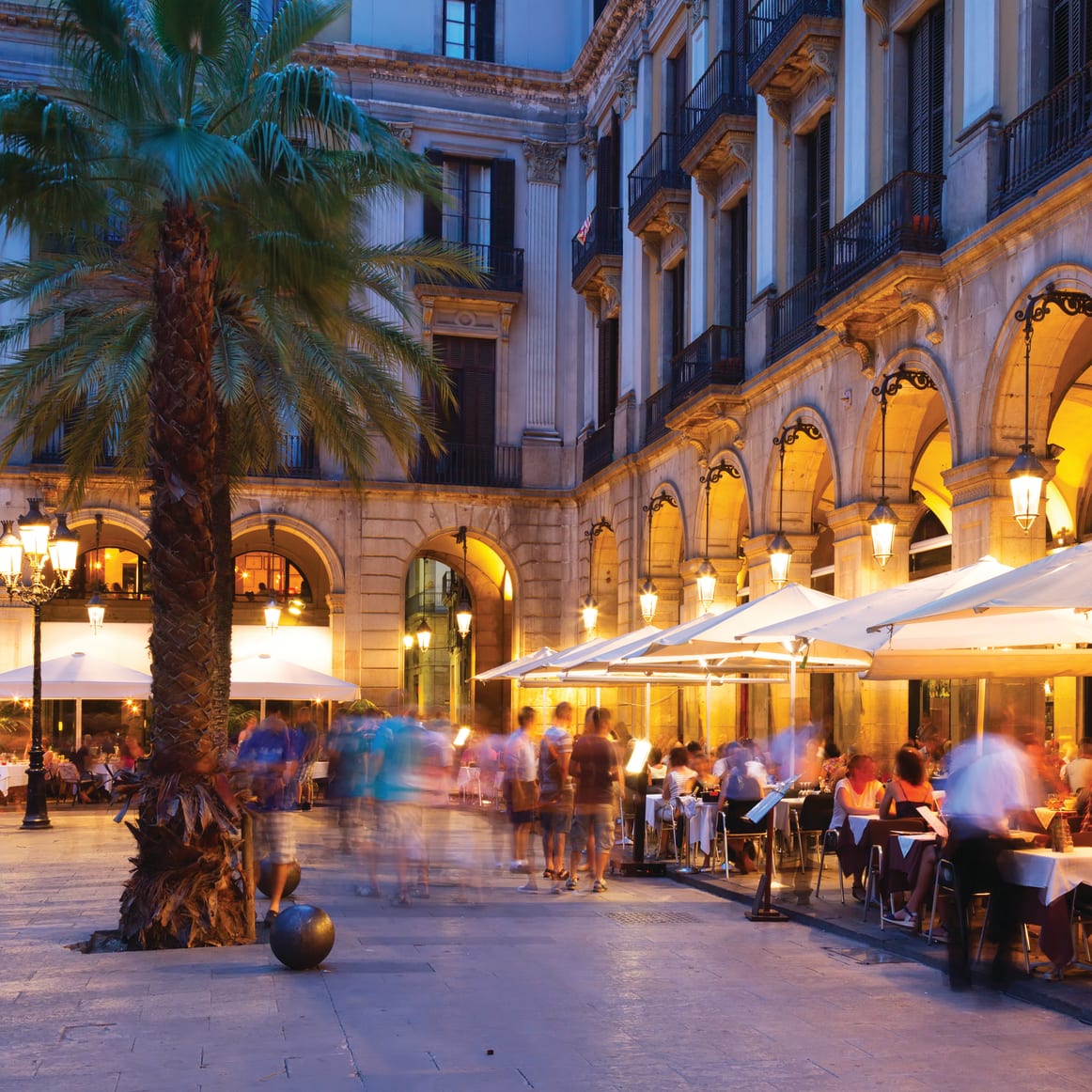 Sharing a Meal in Spain