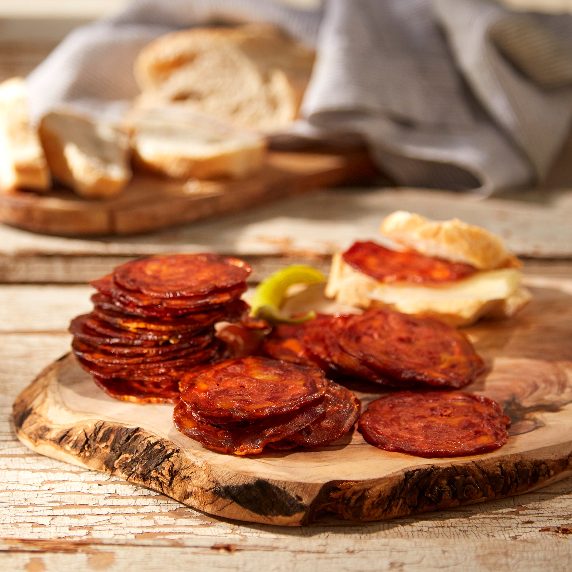 Sliced Ibérico Chorizo by Fermín