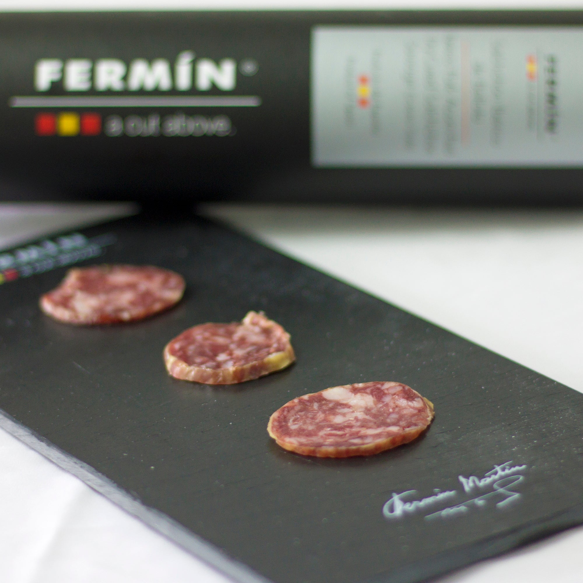 Salchichón Ibérico de Bellota Salami by Fermín in Gift Package