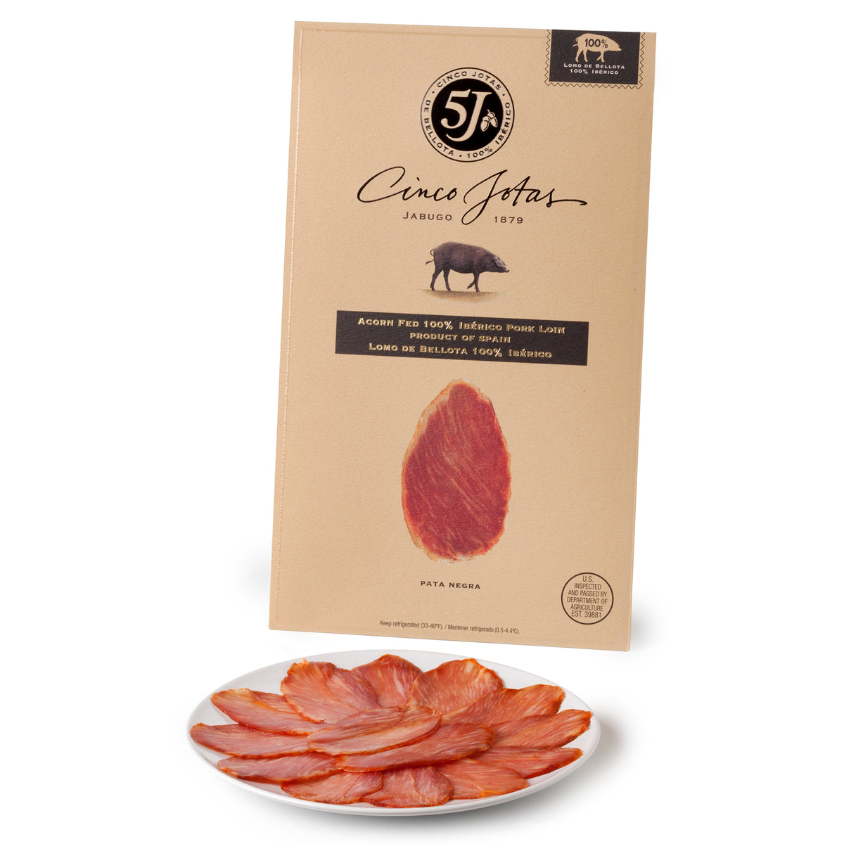 Cinco Jotas Sliced 100% Ibérico de Bellota Loin
