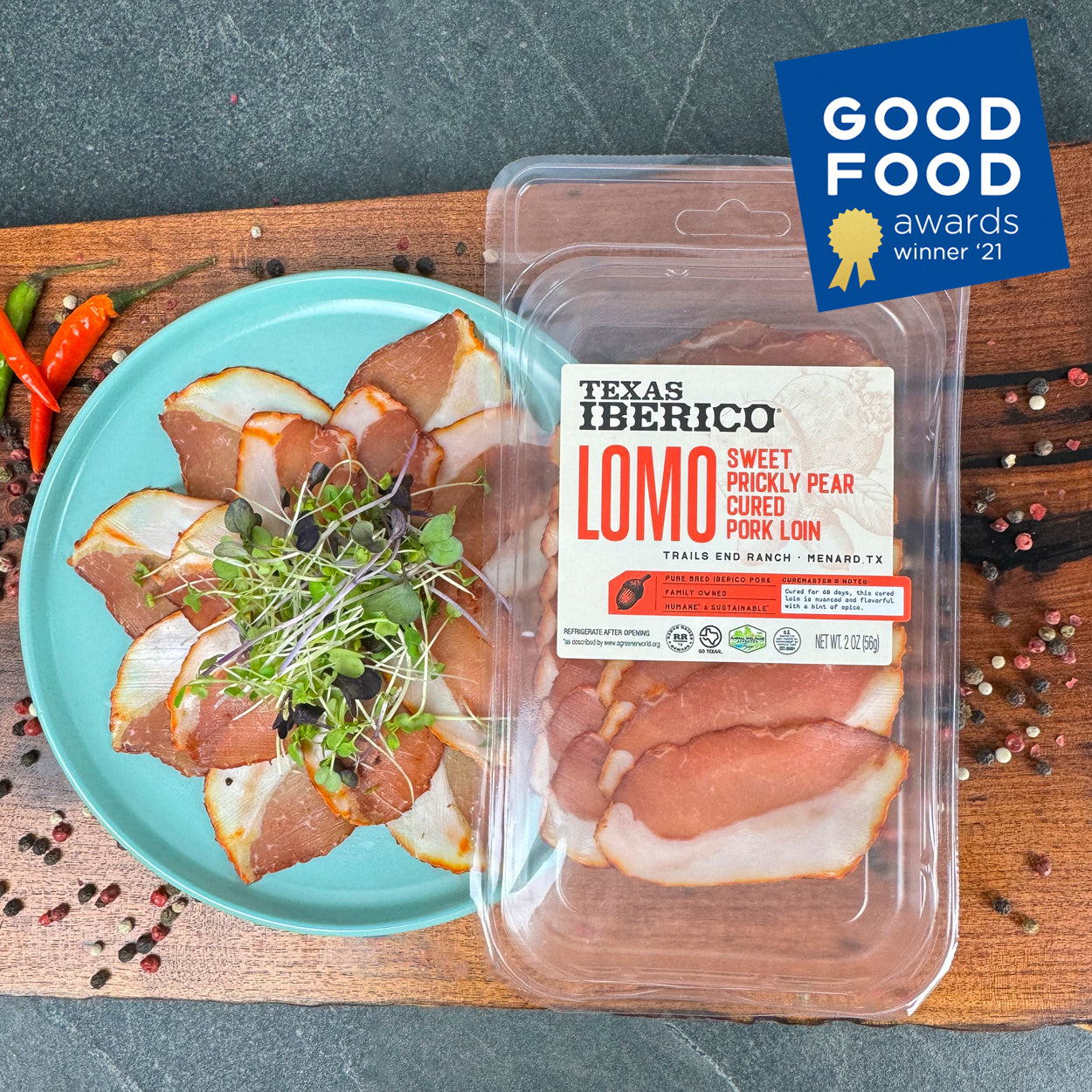 Sliced Lomo Pork Loin by Texas Iberico®