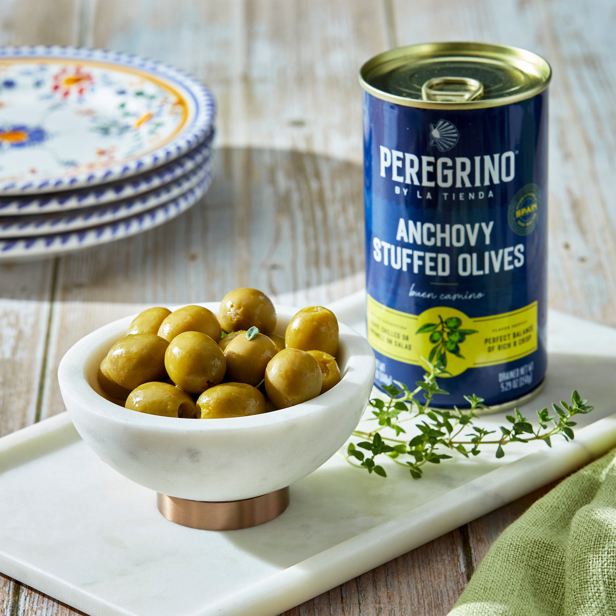 Anchovy Stuffed Olives by Peregrino - 'Extra' Quality