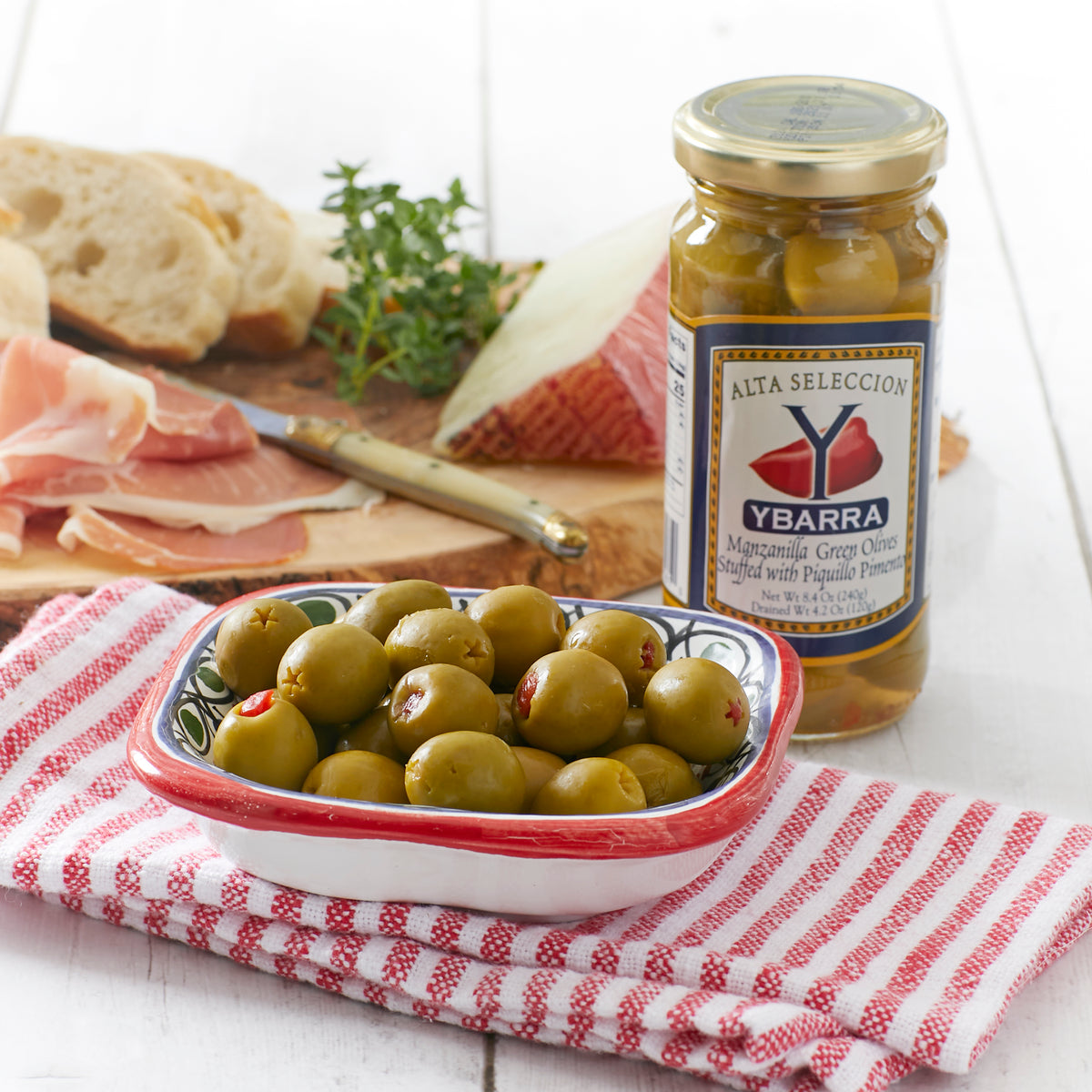 Piquillo Pepper Stuffed Manzanilla Olives