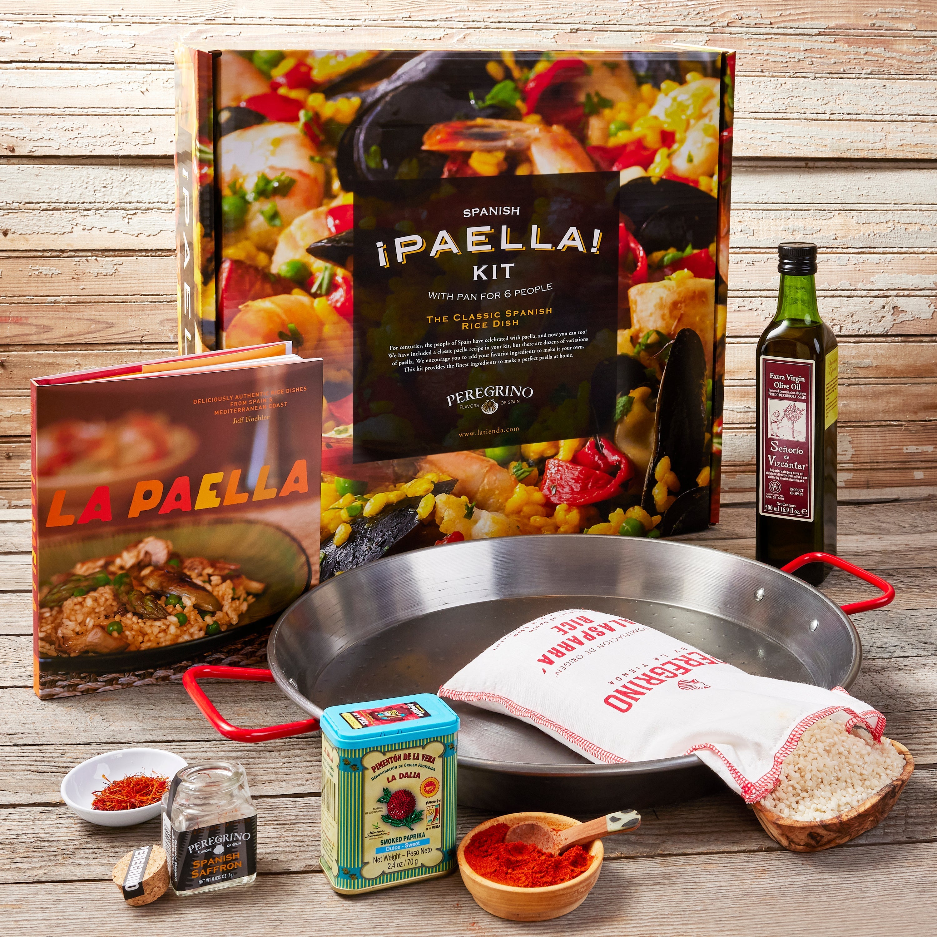 Photo of Traditional Paella Kit with Paella Book