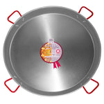 XL - 36 Inch Traditional Steel Paella Pan - Serves 40 to 50