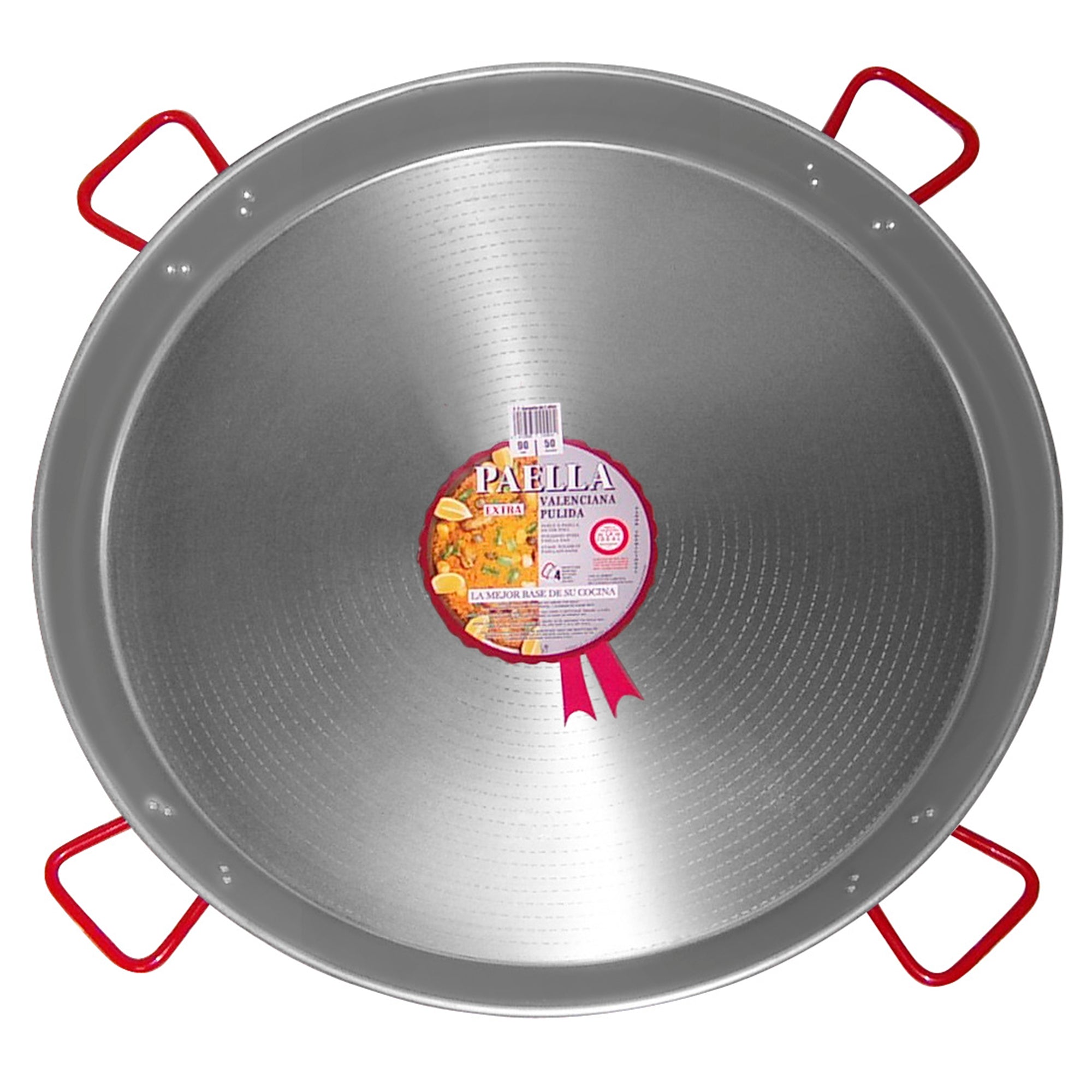 XL - 36 Inch Traditional Steel Paella Pan - Serves 40 to 50