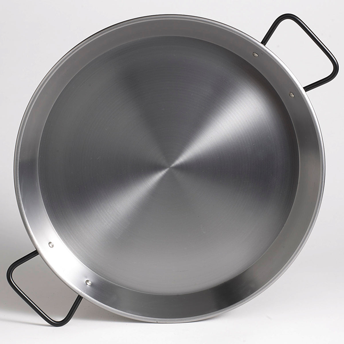 15 Inch 'Pata Negra' Double Gauge Steel Paella Pan - Serves 6