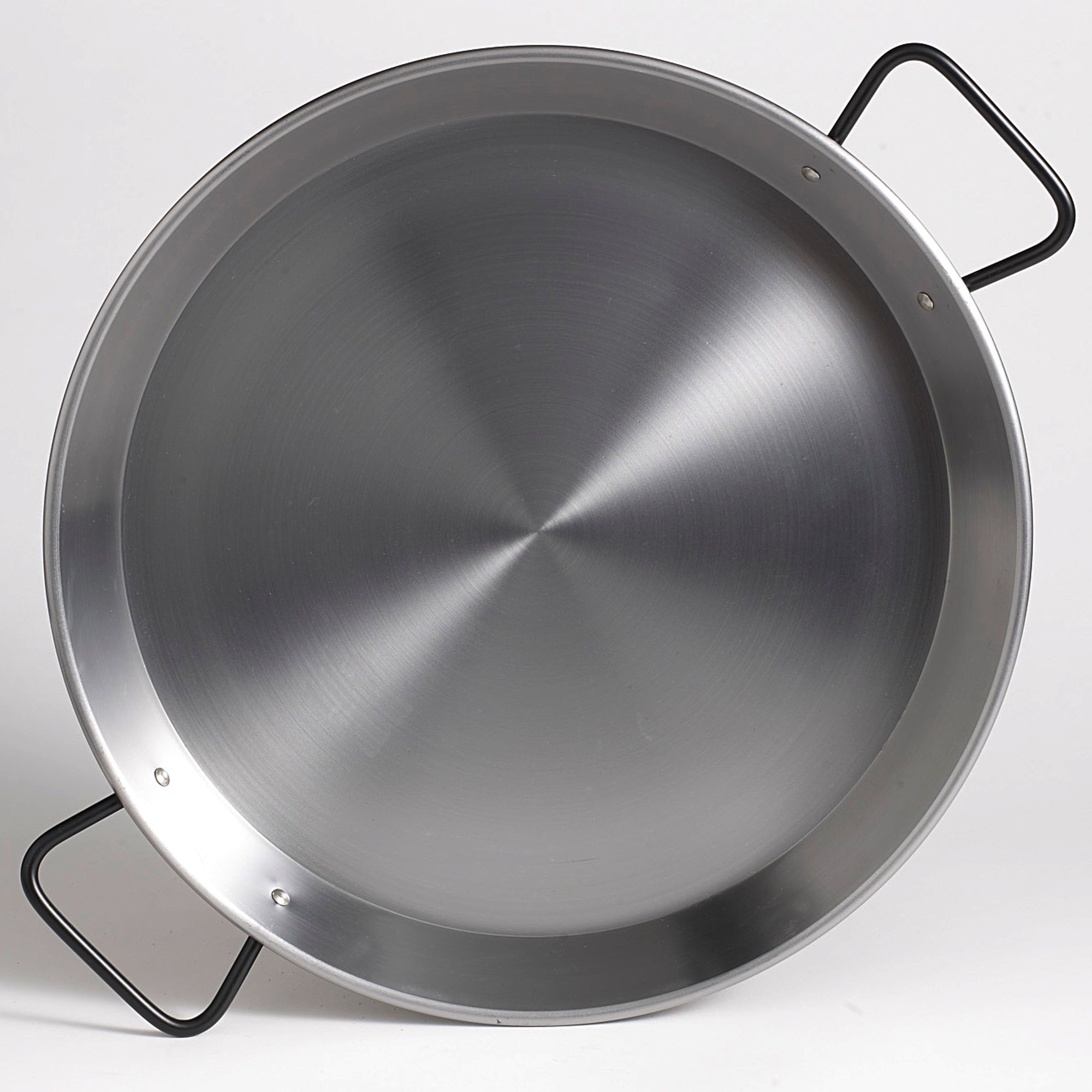 15 Inch 'Pata Negra' Double Gauge Steel Paella Pan - Serves 6