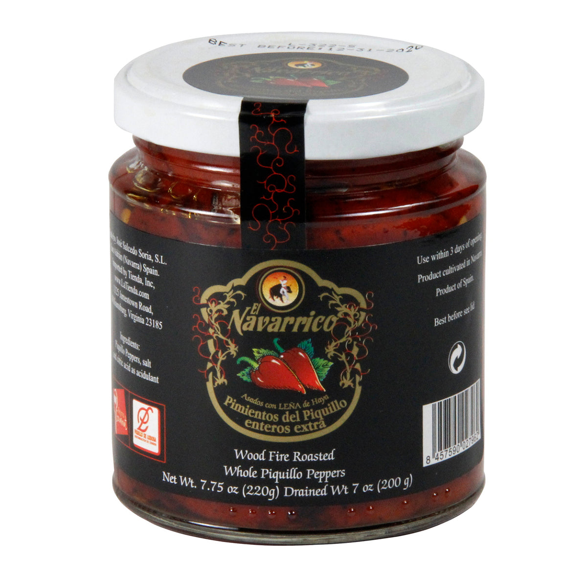 Wood-Fire Roasted Piquillo Peppers from Lodosa