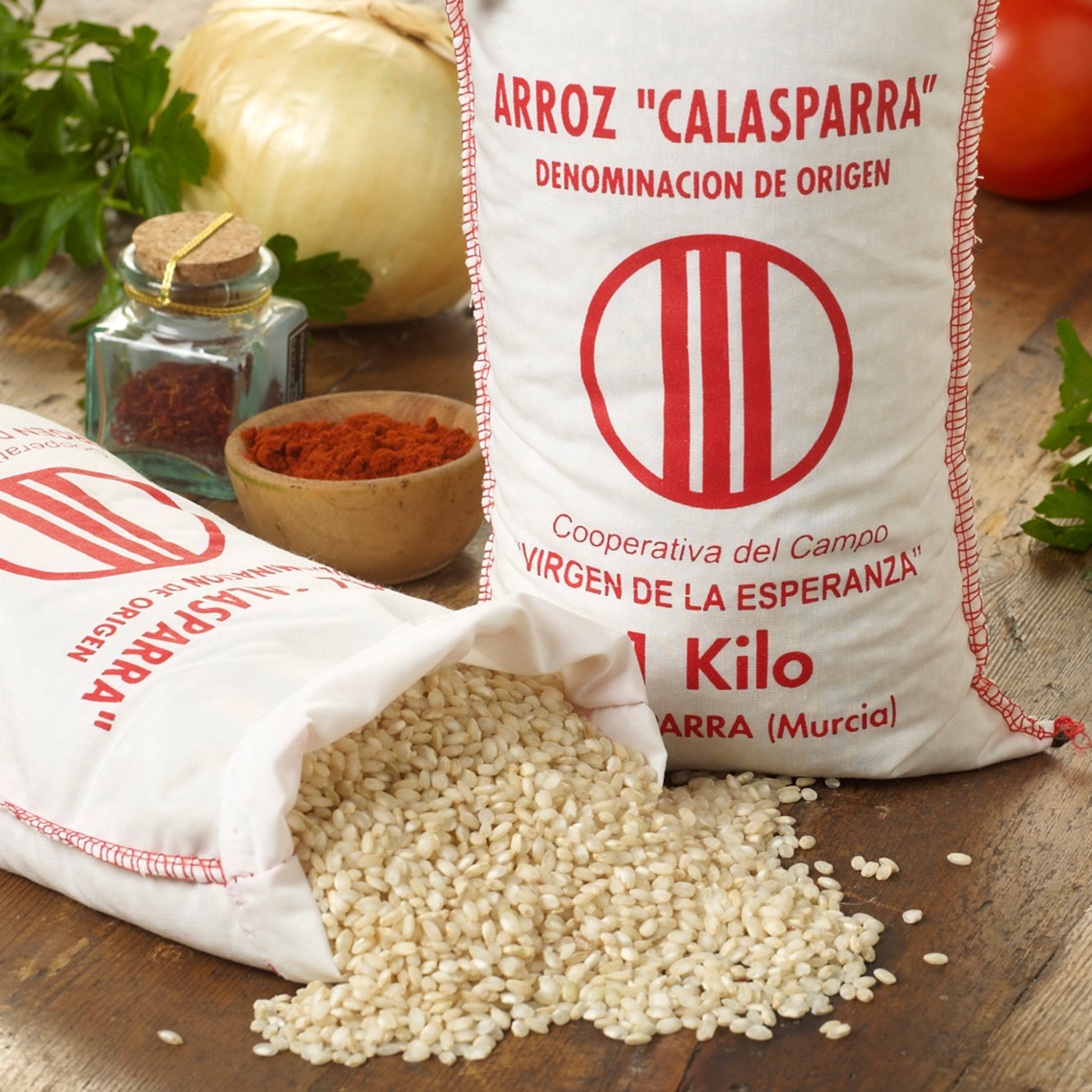 Semi Brown Calasparra Paella Rice