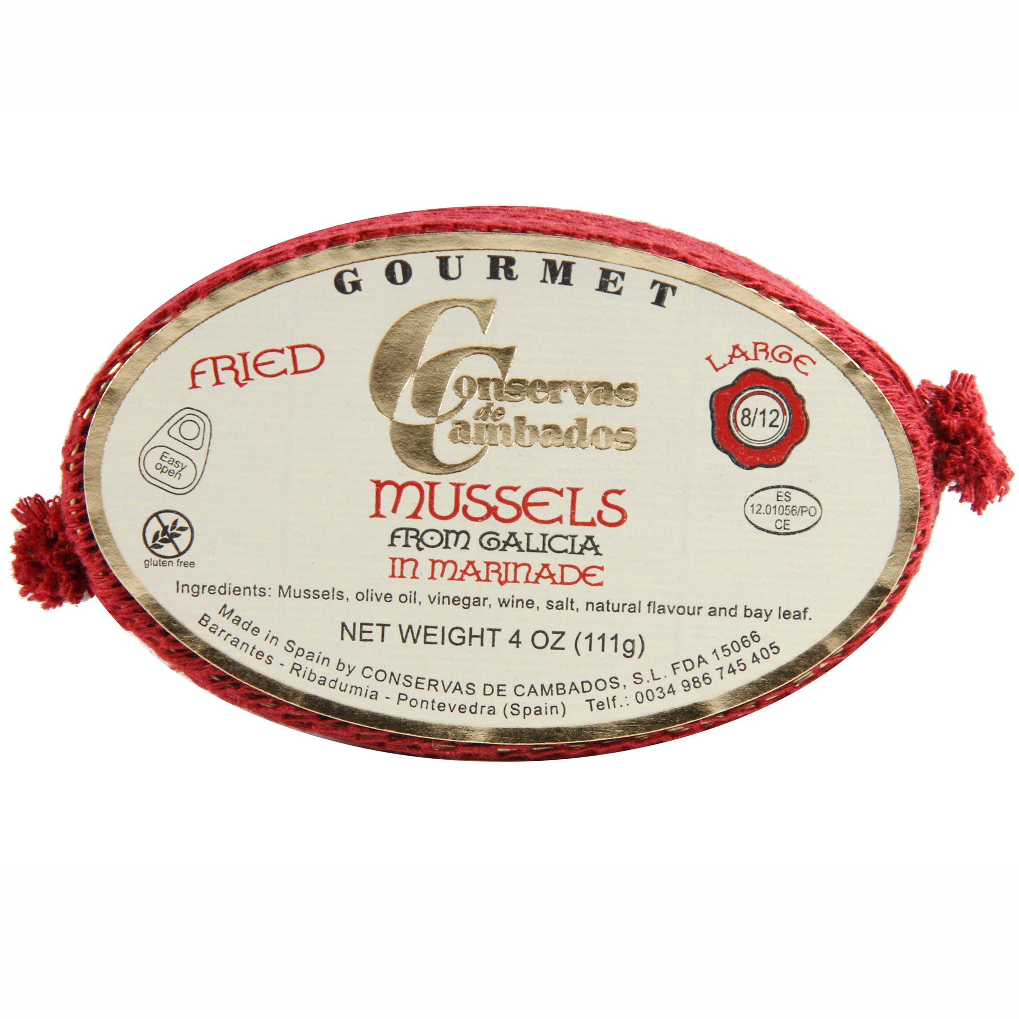 Mejillones en Escabeche by Conservas de Cambados - Mussels in Sauce