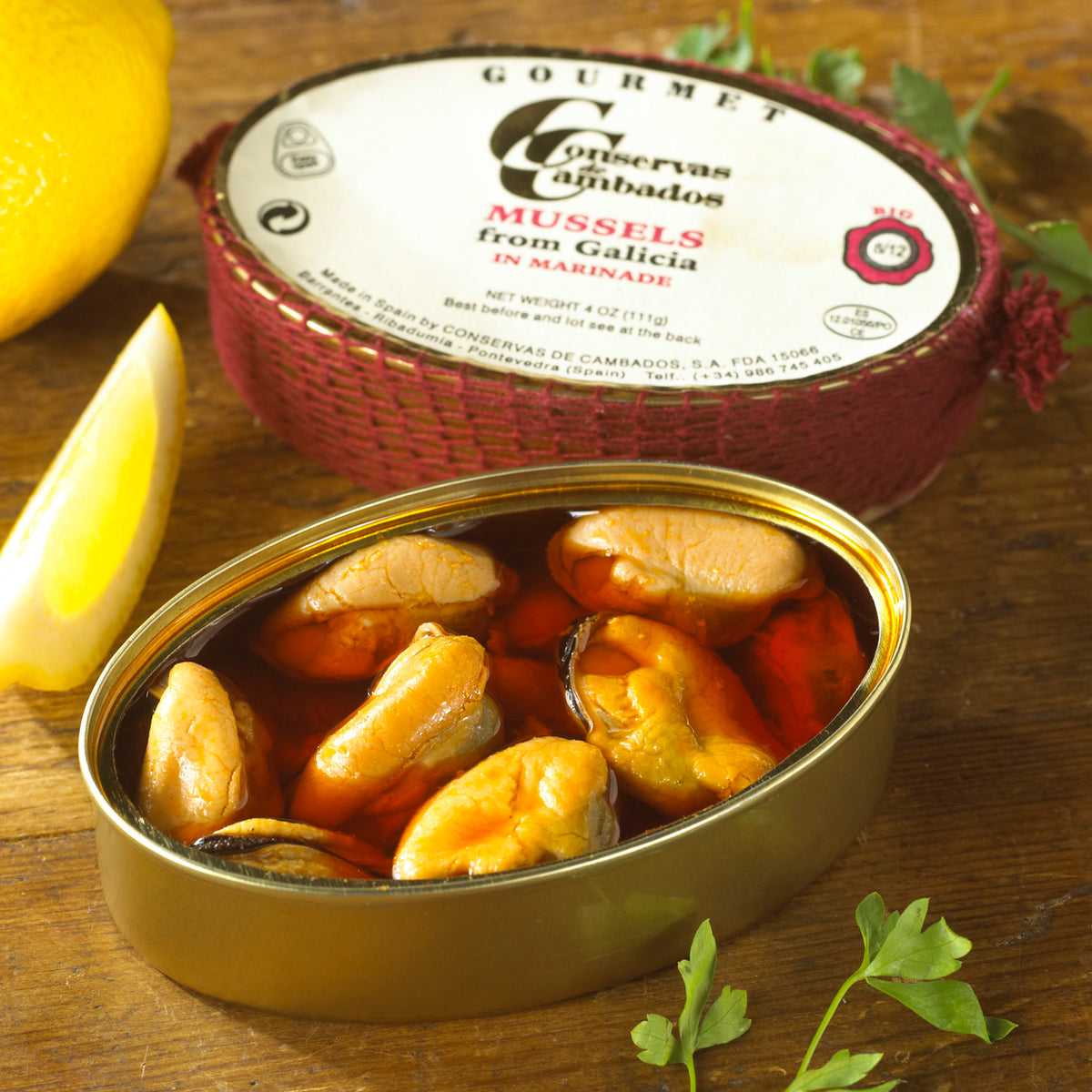 Mejillones en Escabeche by Conservas de Cambados - Mussels in Sauce