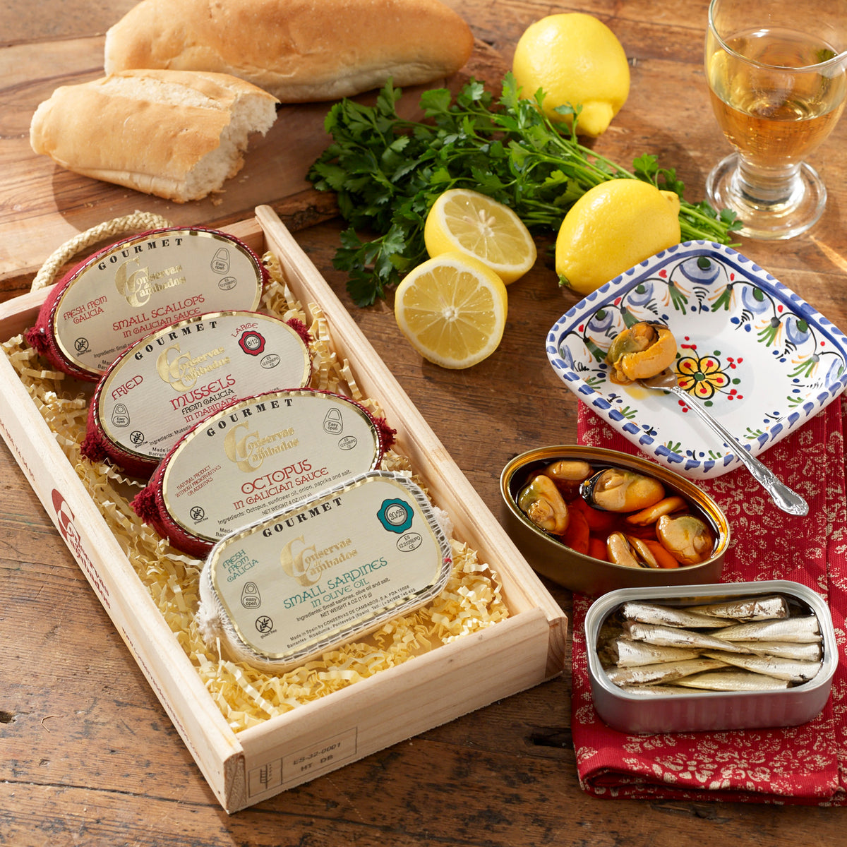 Conservas de Cambados Galician Seafood Gift Box