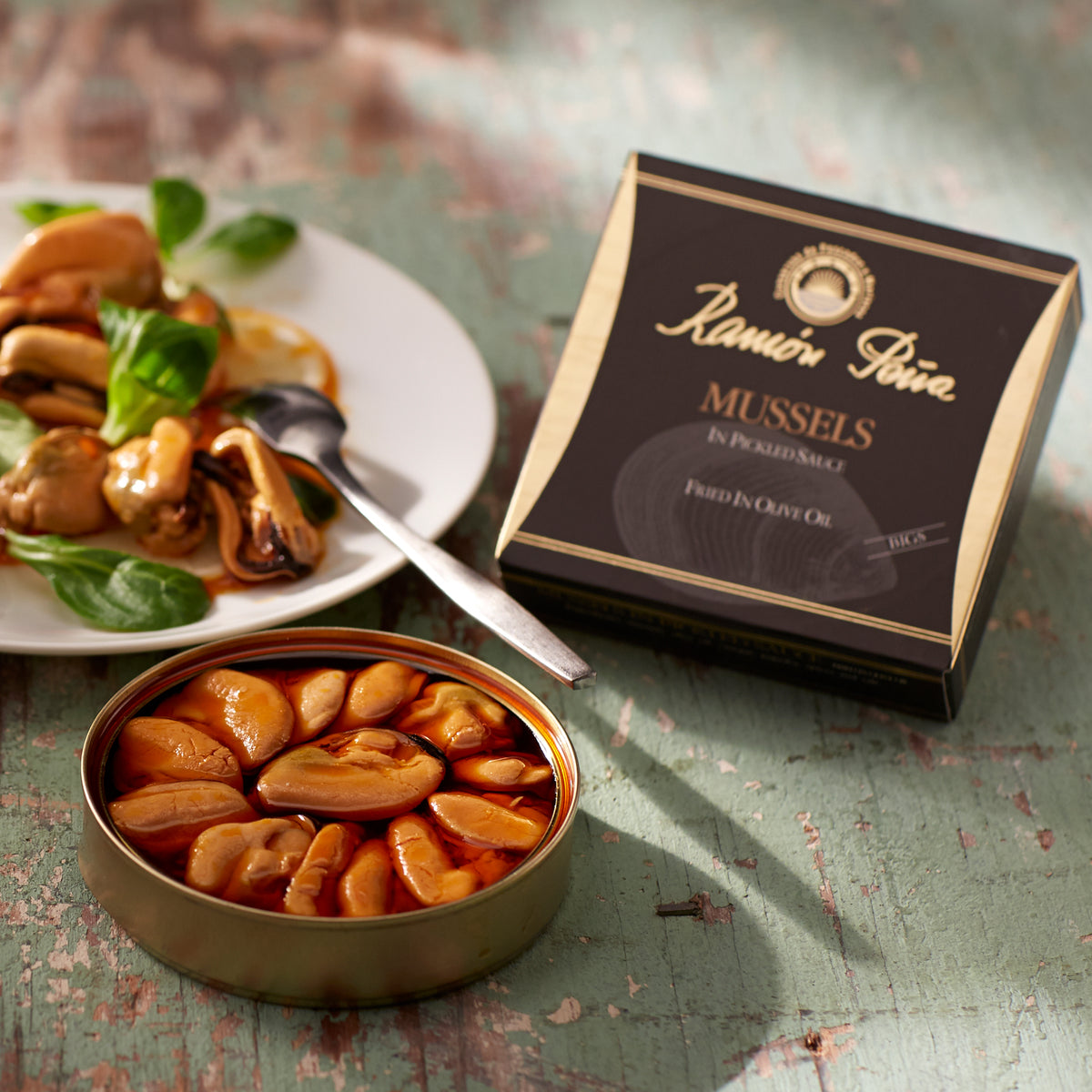 Mussels in Escabeche Marinade by Ramón Peña