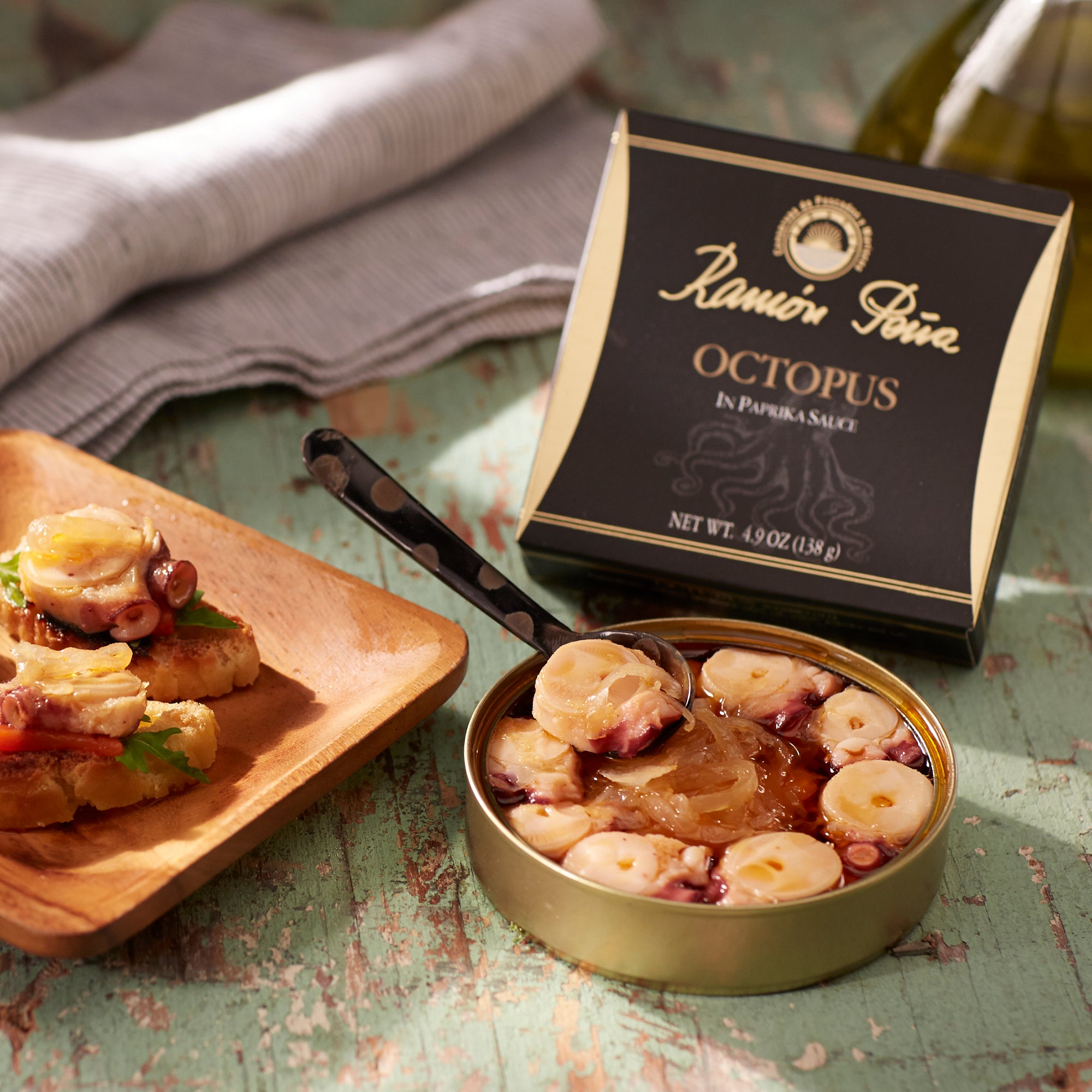 Octopus in Salsa Gallega Marinade by Ramón Peña