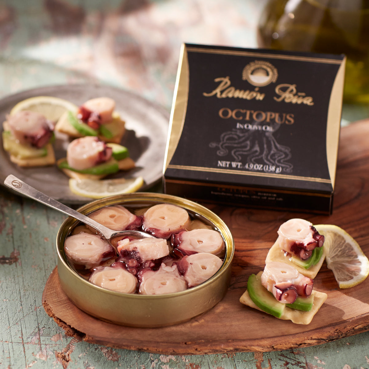 Octopus in Olive Oil by Ramón Peña