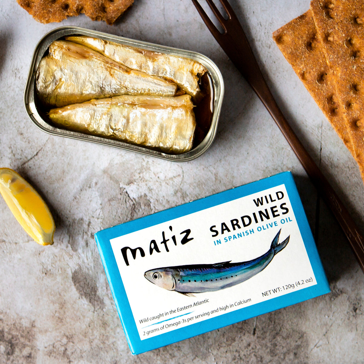 Sardines in Olive Oil by Matiz Gallego