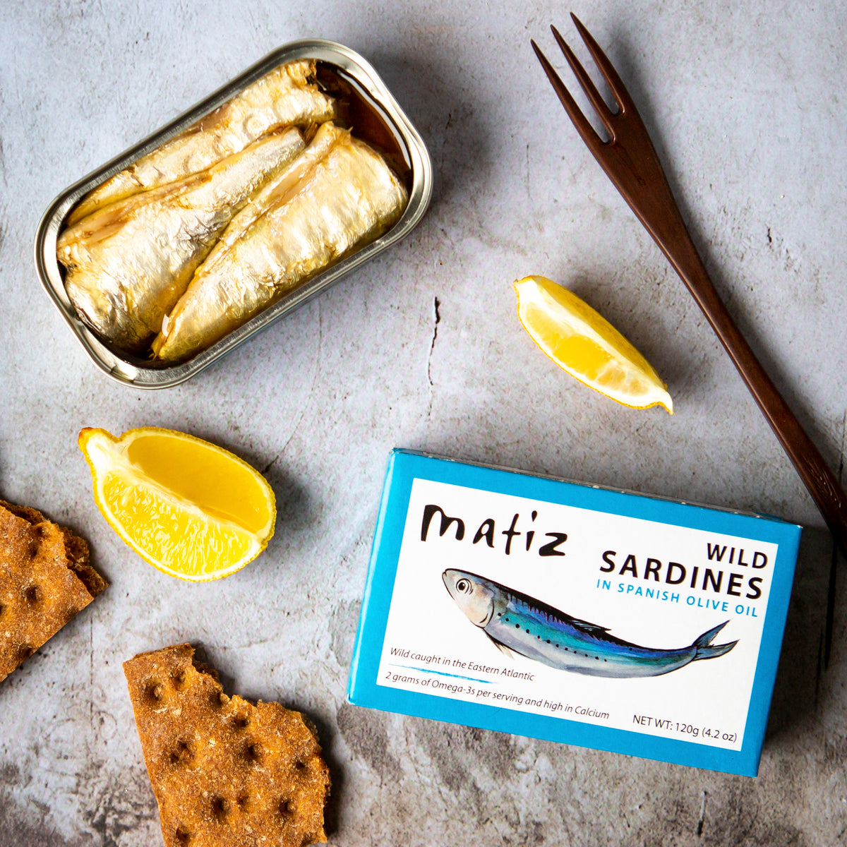 Sardines in Olive Oil by Matiz Gallego